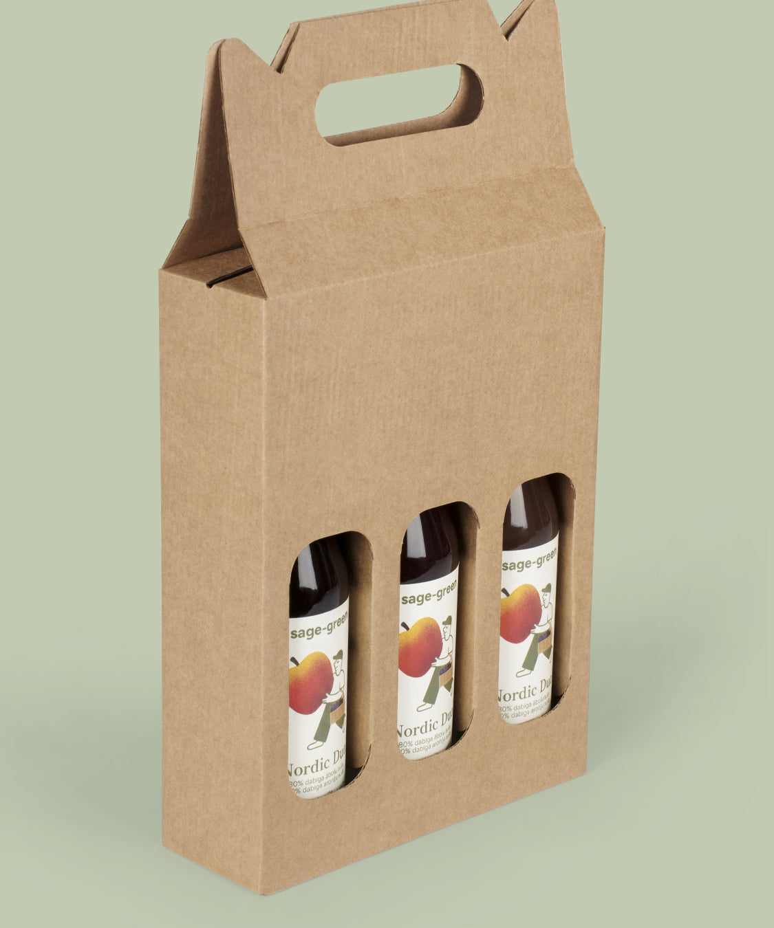 Nordic Duo - bioloģiskā aroniju un ābolu sula 330ml