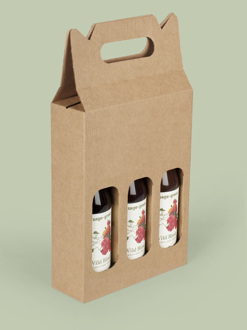 Wild Blush - 100% bioloģiska Ābolu, Aveņu un Mežrozīšu sula 500ml