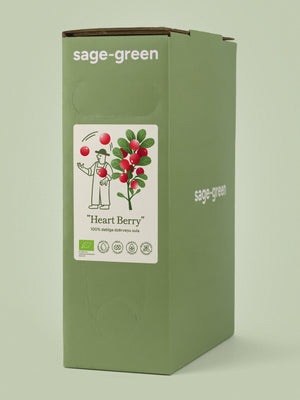 Heart Berry - 100% Bioloģiska Dzērveņu sula 3L