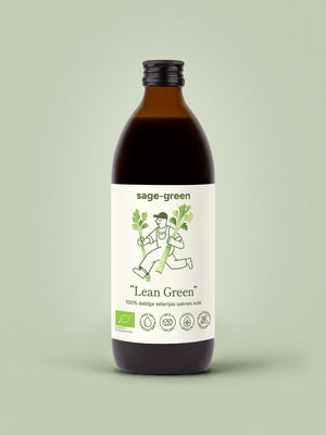 Lean Green - 100% bioloģiska seleriju sakņu sula 500ml
