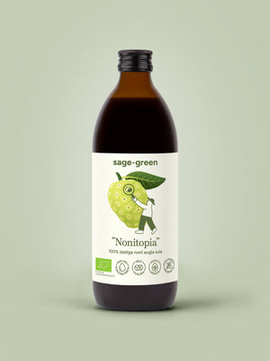 Nonitopia - 100% bioloģiska noni augļu sula 500ml