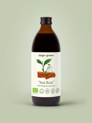 Sun Root - 100% bioloģiskā kurkumas sula 500ml